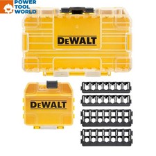 DeWalt DT70801-QZ Small TOUGHCASE Organiser Inc Small Bulk Storage Case/Screw...