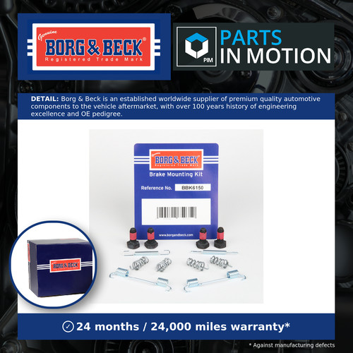 Hand brake shoe fitting kit - hand,