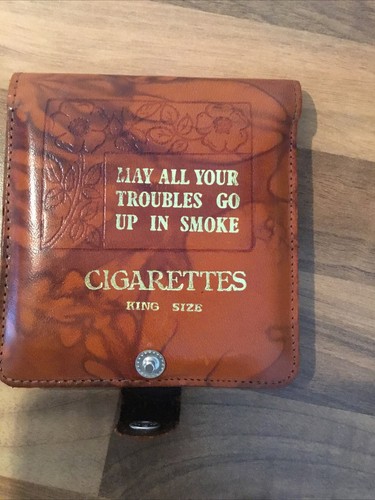 Vintage cigarette case king - vintage,