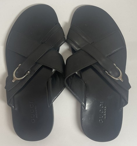 Men gucci flipflops black - men’s,