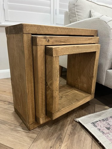 Farmhouse house nest tables - nest,
