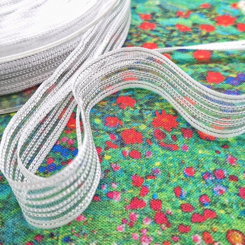 Organza pleated gathered - organza,