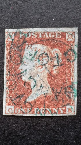 Queen victoria penny red - gb,