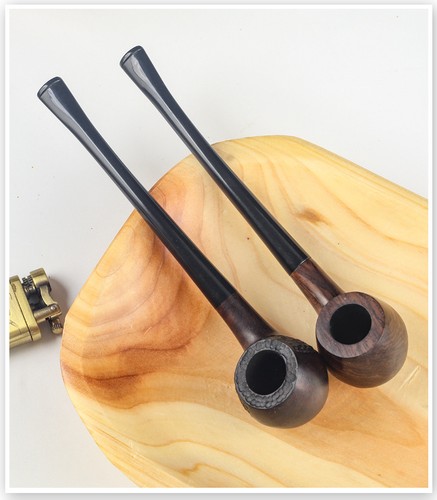 3mm ebony churchwarden pipe - 3mm,