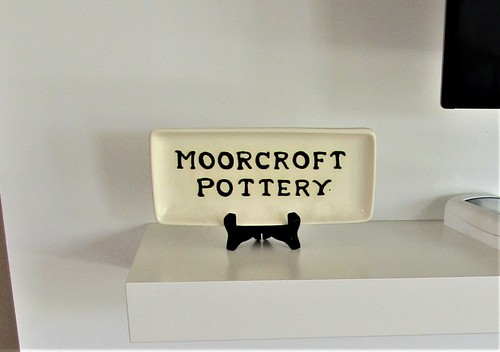 Moorcroft pottery sign - moorcroft,