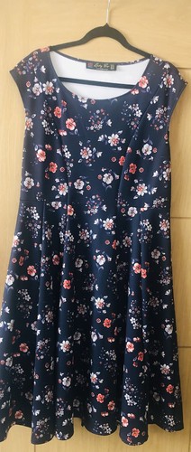 Lindy bop floral dress - bop,