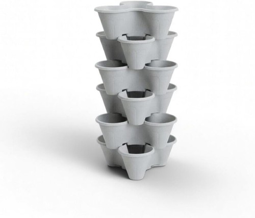 Strawberry planter tier - strawberry, 3-tier