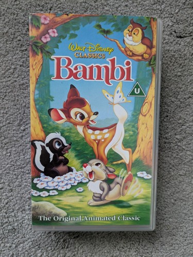 Bambi disney vhs - disney,
