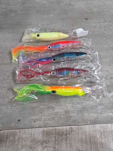 Pcs bionic squid baits - 5,