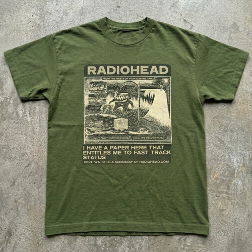 Radiohead fast track status - track, status"