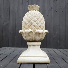 Pineapple design gatepost - pineapple,