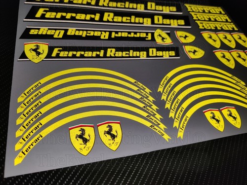 Reflective stickers scuderia - stickers,