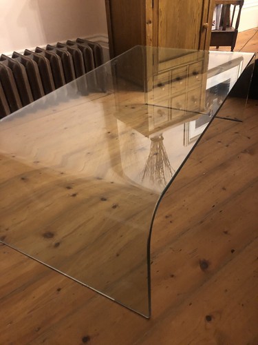 Glass coffee table - glass,