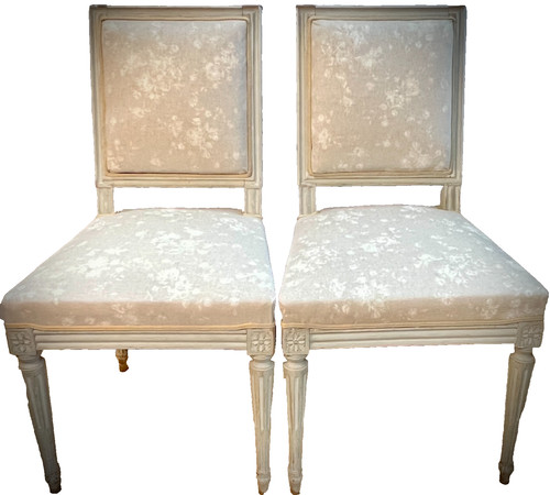 French chairs pair louis - chairs,