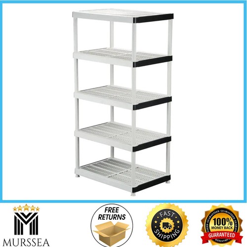 Hdx tier plastic garage - 5-tier,