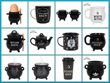 Witches Brew cauldron variety of items Mug Burner Salt & Pepper Soup Teapot New