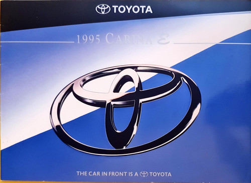 Toyota carina brochure - toyota, e