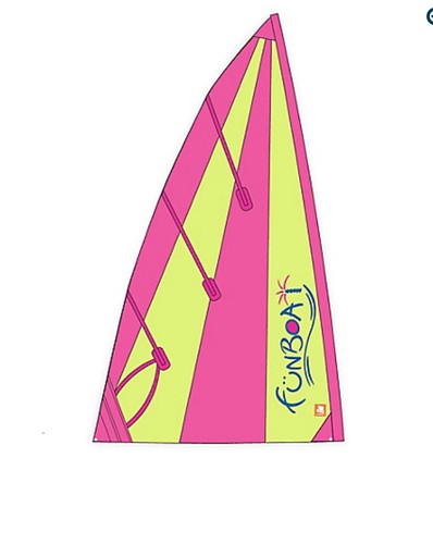 Laser funboat mainsail - funboat,