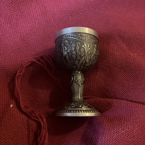 Vintage german pewter - vintage, goblet