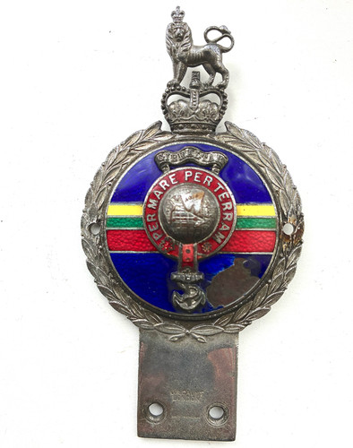 Vintage royal marines car - marines,
