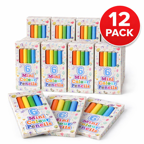Mini colouring pencils - pencils, 12