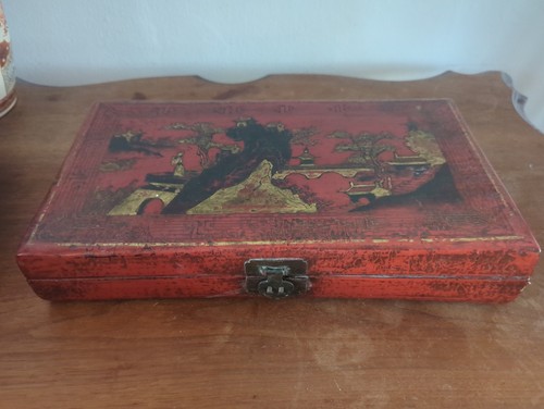 Vintage chinese red - vintage,