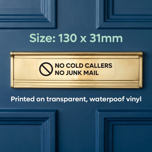 Junk mail sign no - junk,
