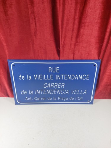 Original french vintage enamel - french,