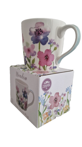 Fine china meadow mug - meadow,