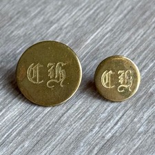 Craven Hunt Buttons, Vintage Antique Fox Hunting Hounds