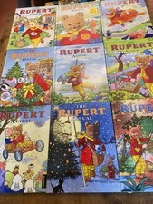 9 Vintage Rupert the Bear
