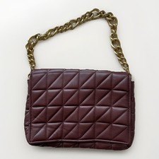 ZARA Quilted Chain Shoulder