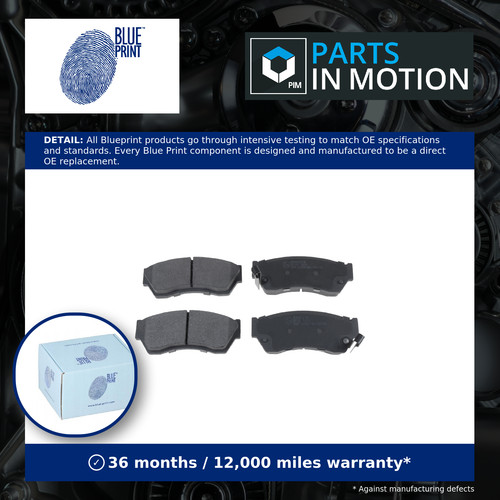 Brake pads set fits - fits, suzuki