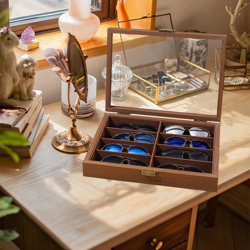 Grids sunglasses storage box - sunglasses,