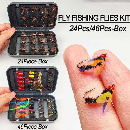 Fly fishing flies kit - fly,