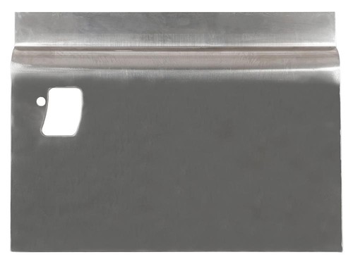 Door skin with lock - with,