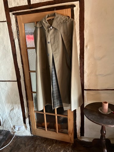 Mackintosh rubber lined cape - mackintosh,