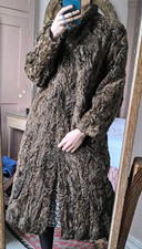 True Vintage Brown Real Lamb