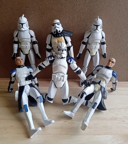 Star wars the clone - star,
