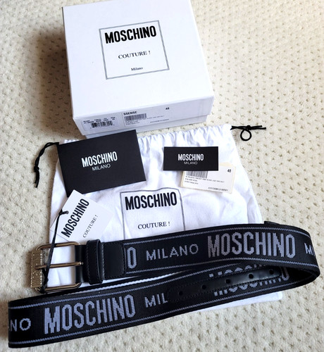 Nwt moschino men jacquard - men's,