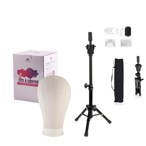 Wig head stand - wig,