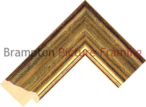 40mm wide gold reverse wood - 40mm,