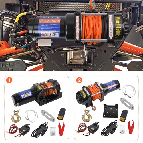 Electric winch 12v 3000lbs - electric,