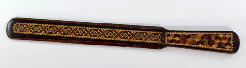 Antique tunbridge ware page - antique,