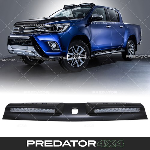 Matte black roof led - black, bar