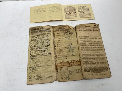 Vintage registration book log - vintage,