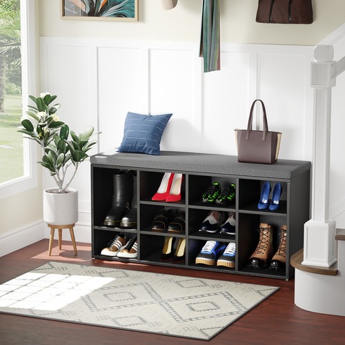 Shoe bench storage - shoe,