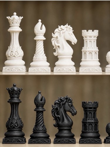 Ornate baroque style - baroque, set