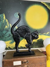 Vintage Habitat Black Cat Door