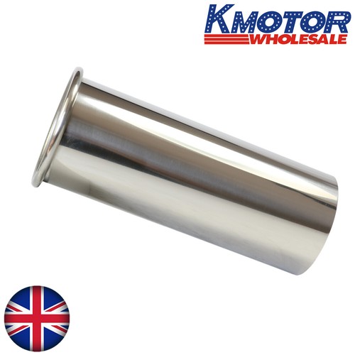 Rolled out round exhaust - rolled,